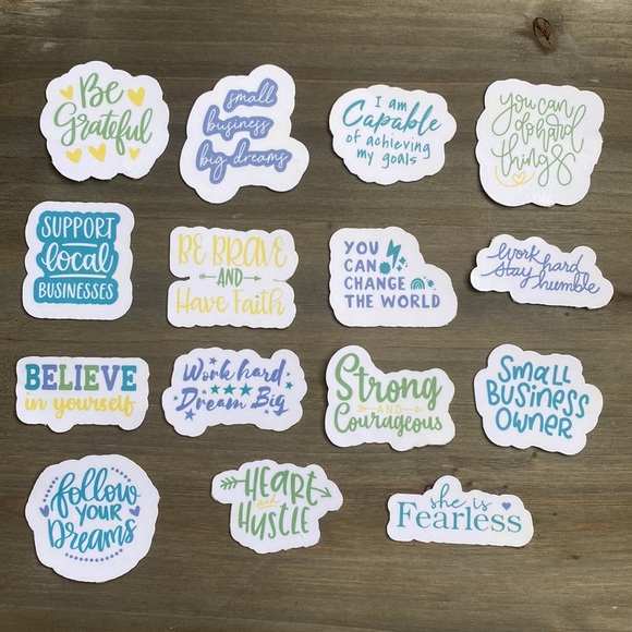 Handmade Girl Boss Stickers - Picture 2 of 11